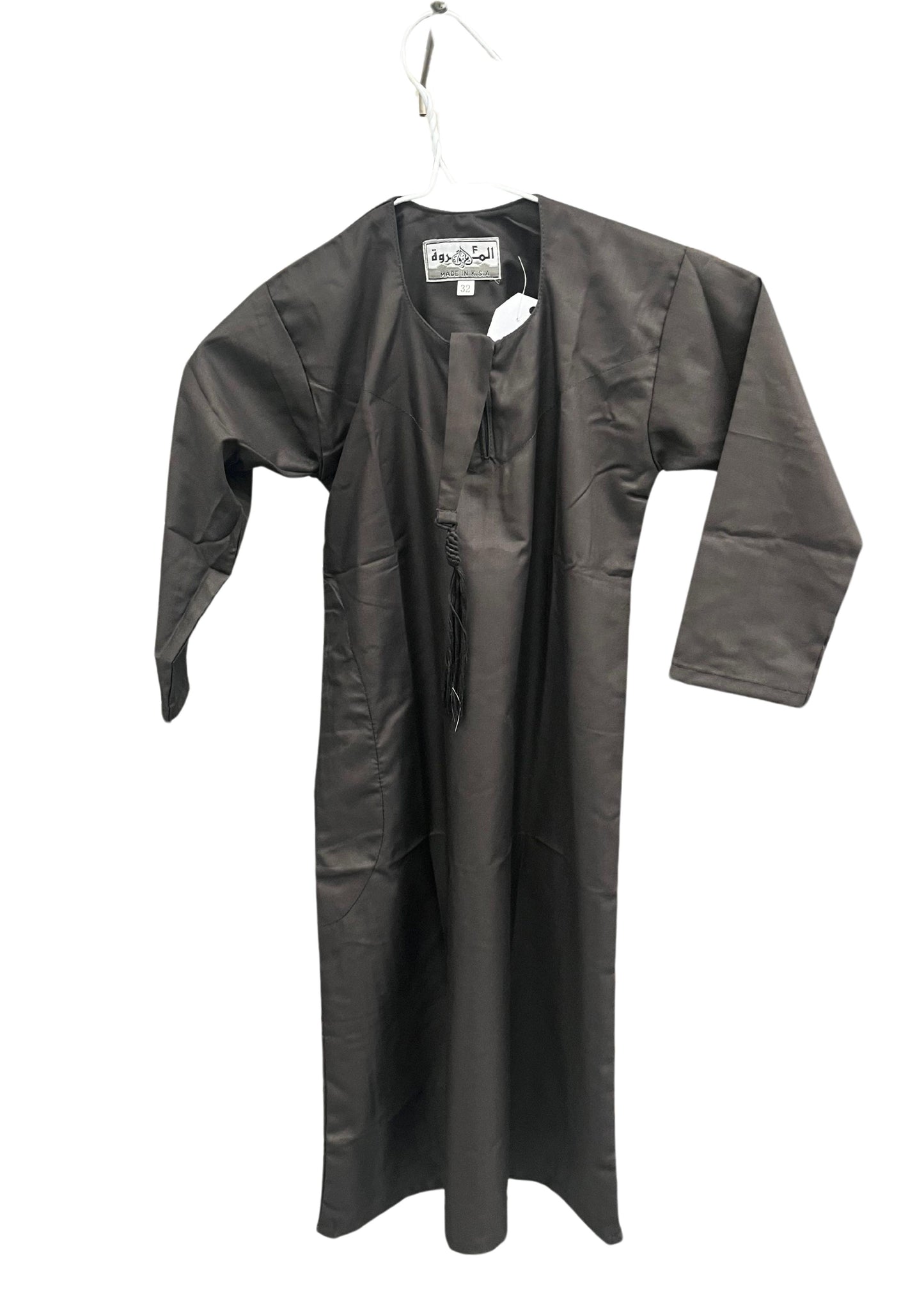 Dark Gray-Brown Kids Thobe