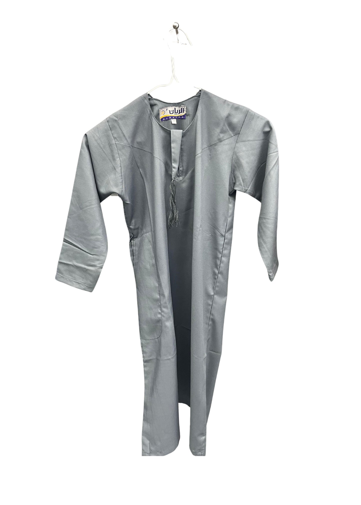 Kids Solid Gray Thobe