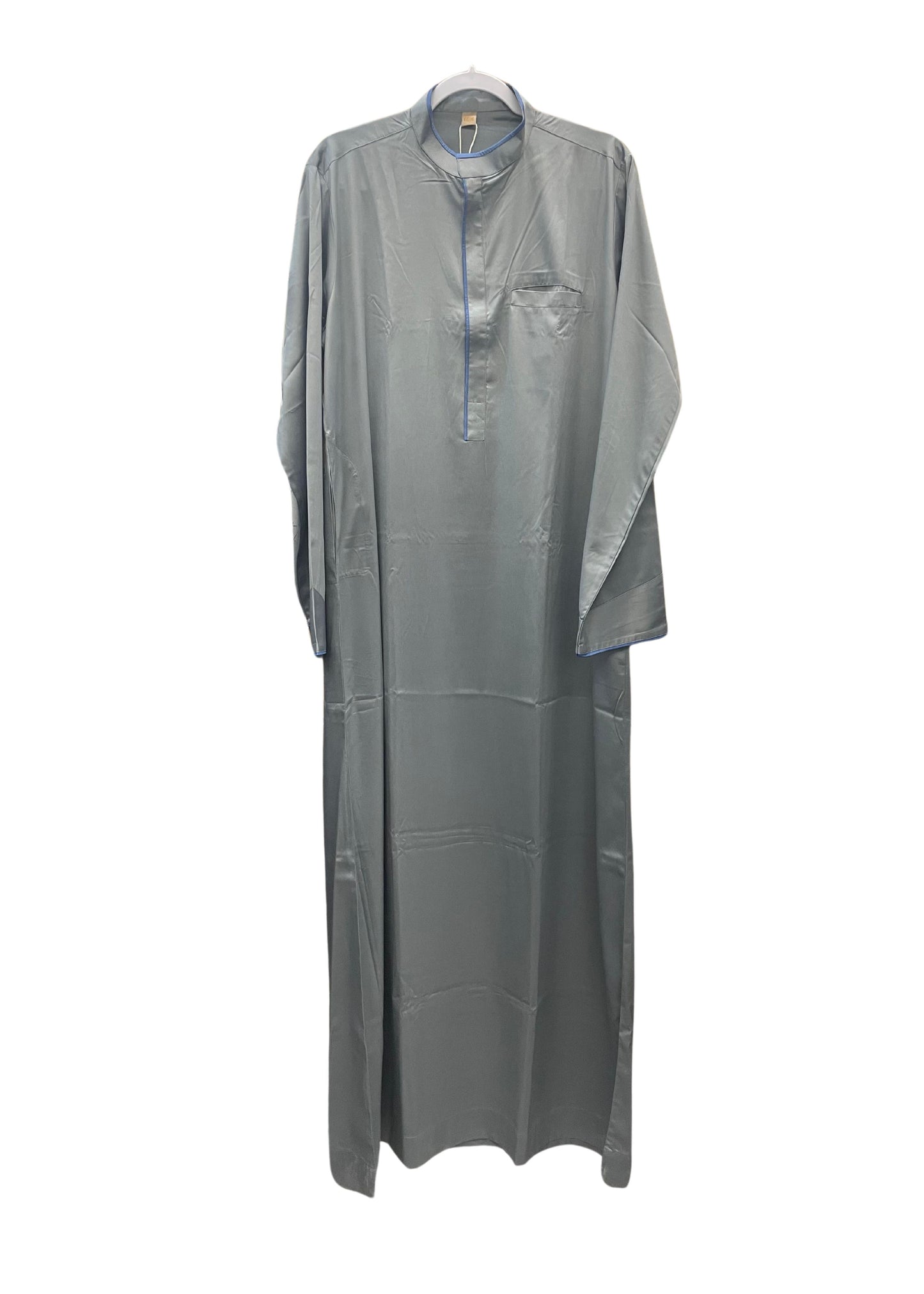 Gray Thobe with Light Blue Lining