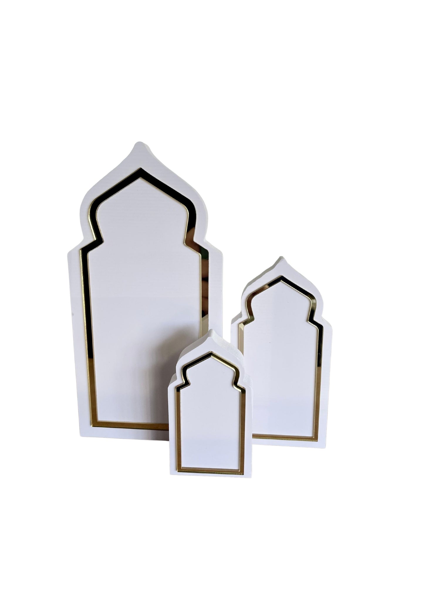 3 Set Small Islamic Statue