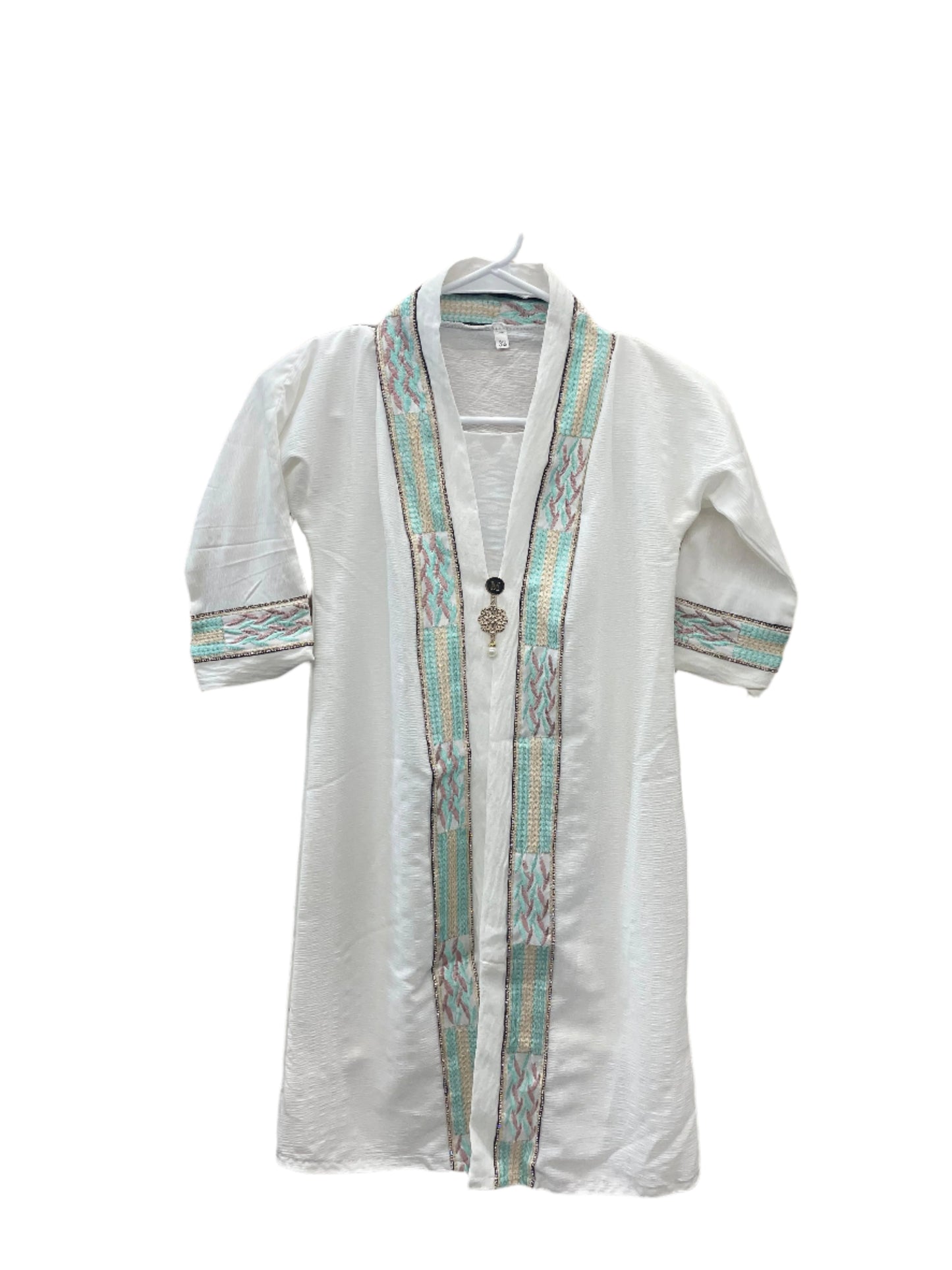 Girls Elegant Abaya with Attached Underdress