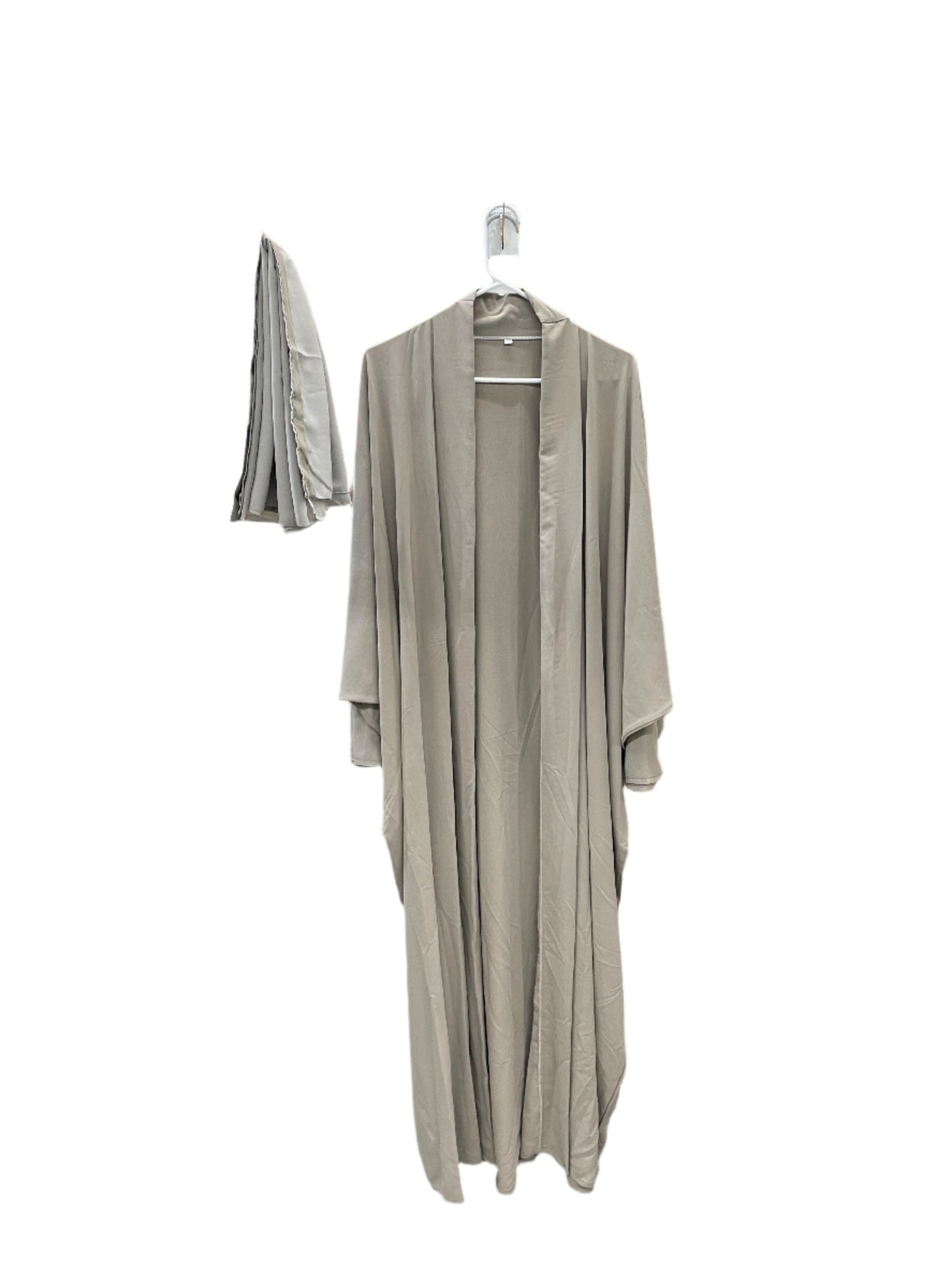 Lightweight Soft Open Abaya