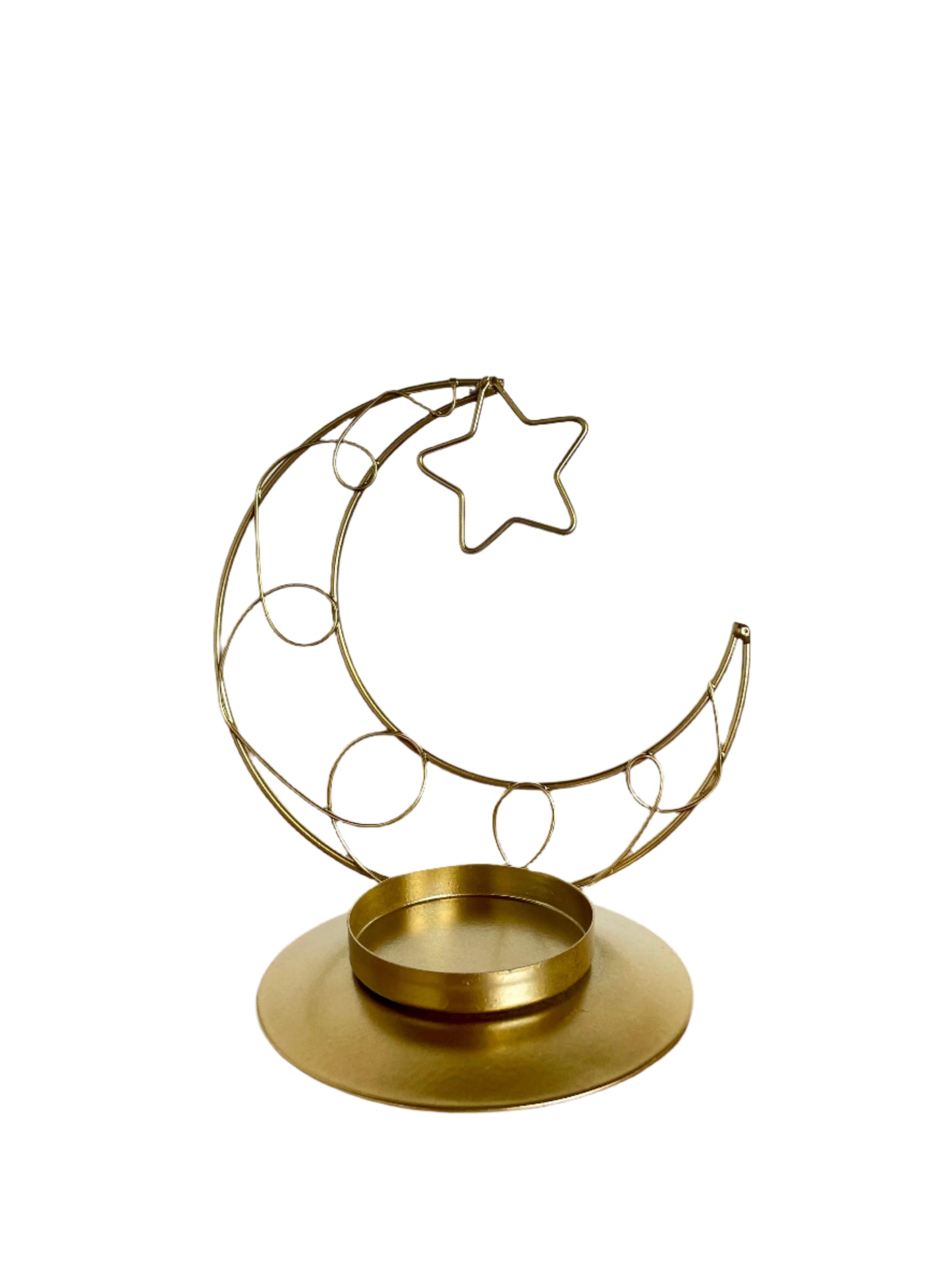 Small Moon-Star Candle Holder