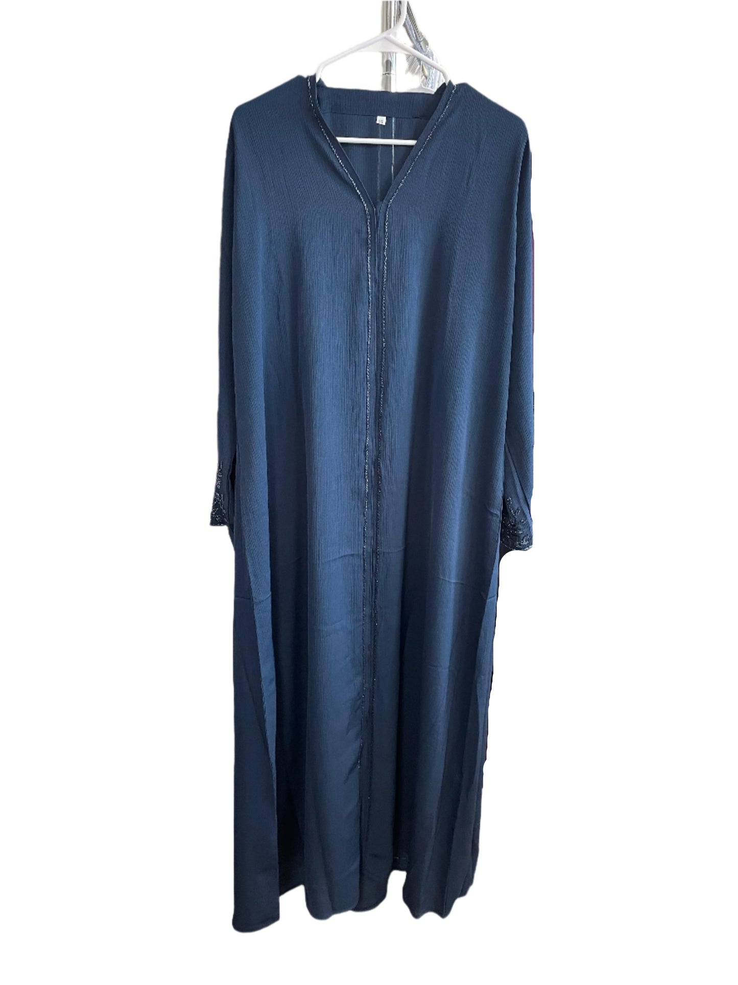 Colorful Sequined Sleeve Abayas