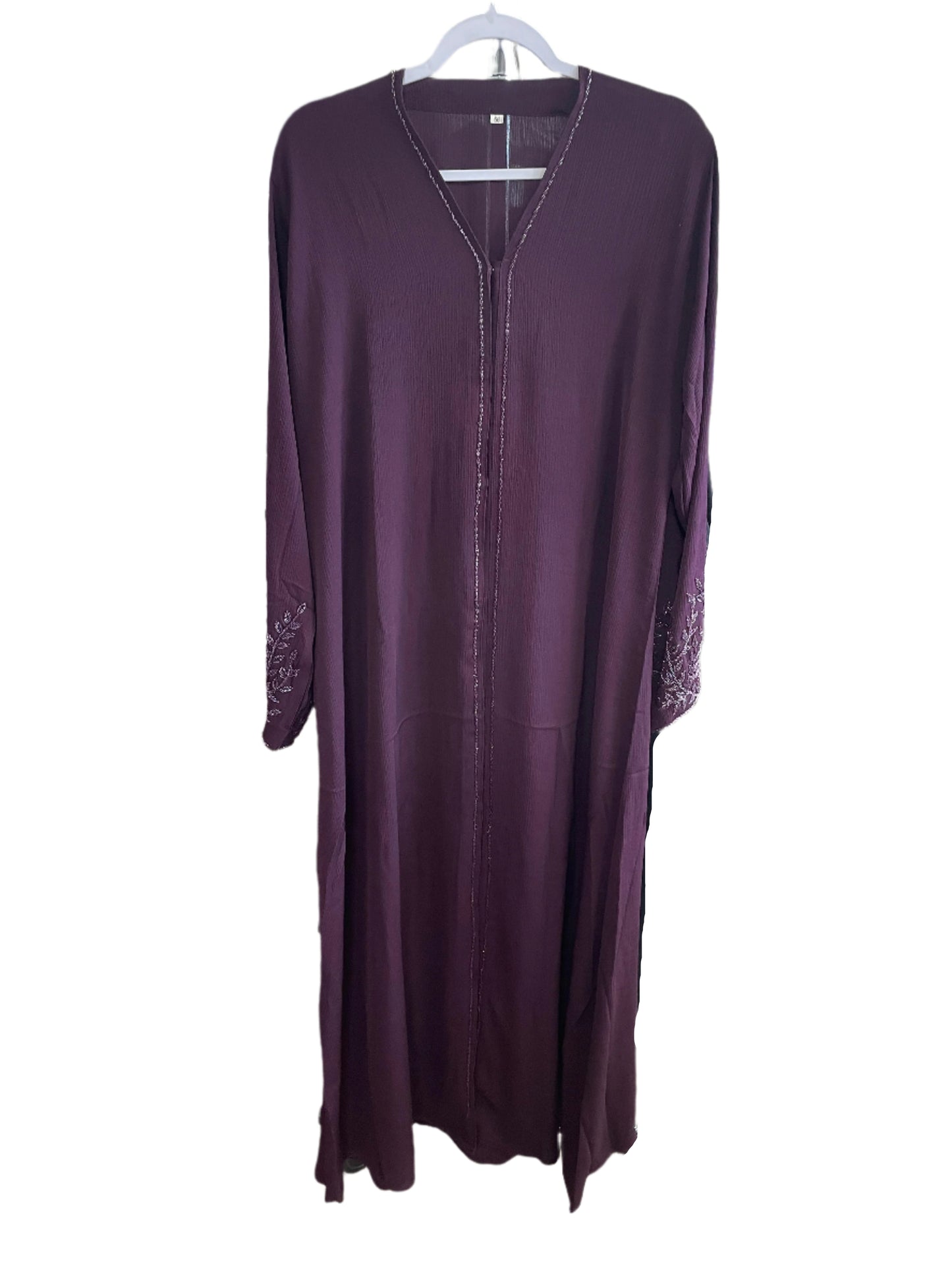 Colorful Sequined Sleeve Abayas