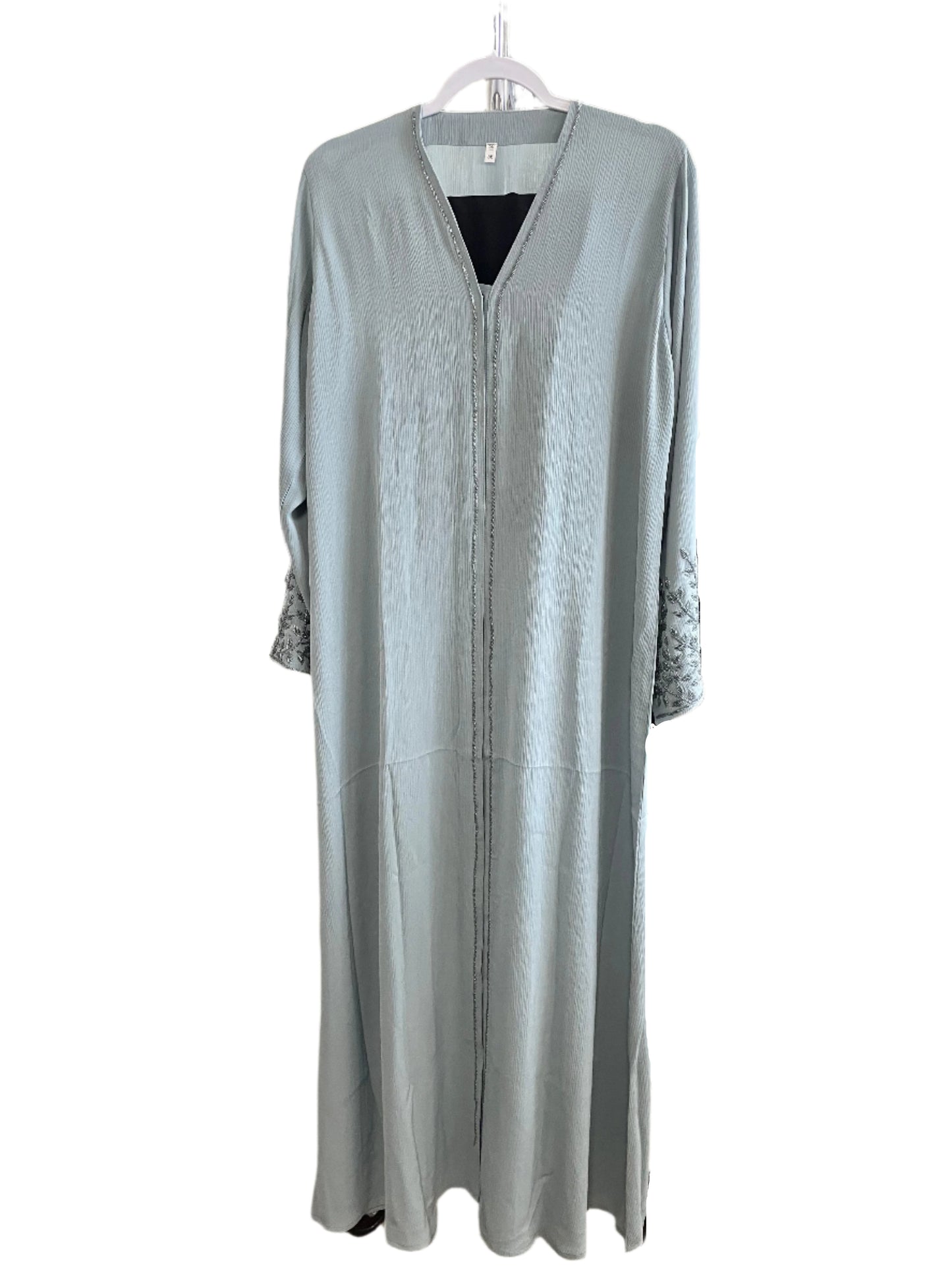 Colorful Sequined Sleeve Abayas