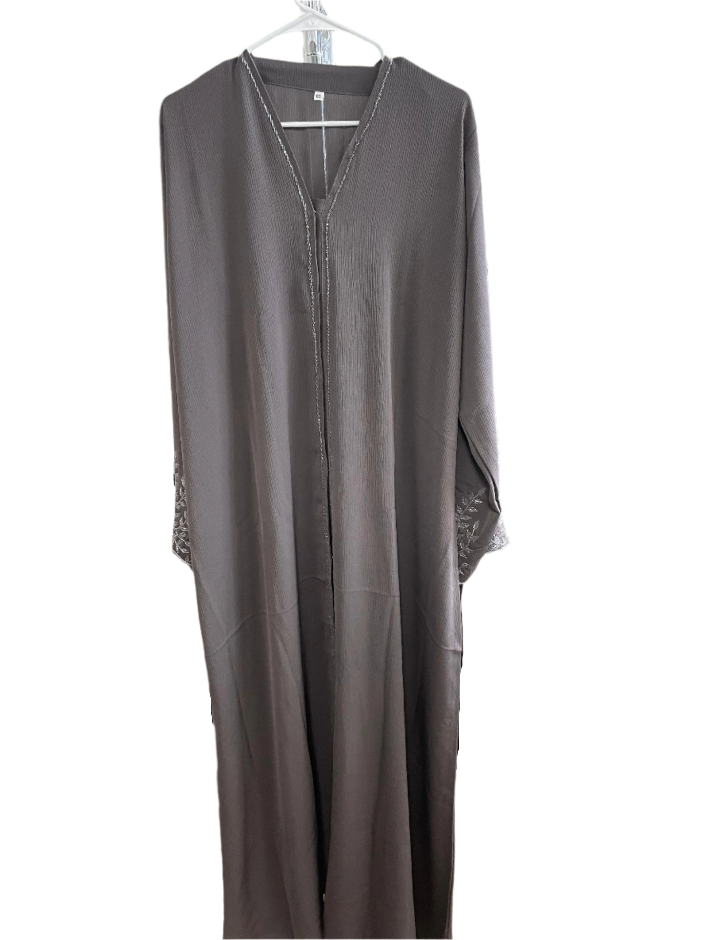 Colorful Sequined Sleeve Abayas