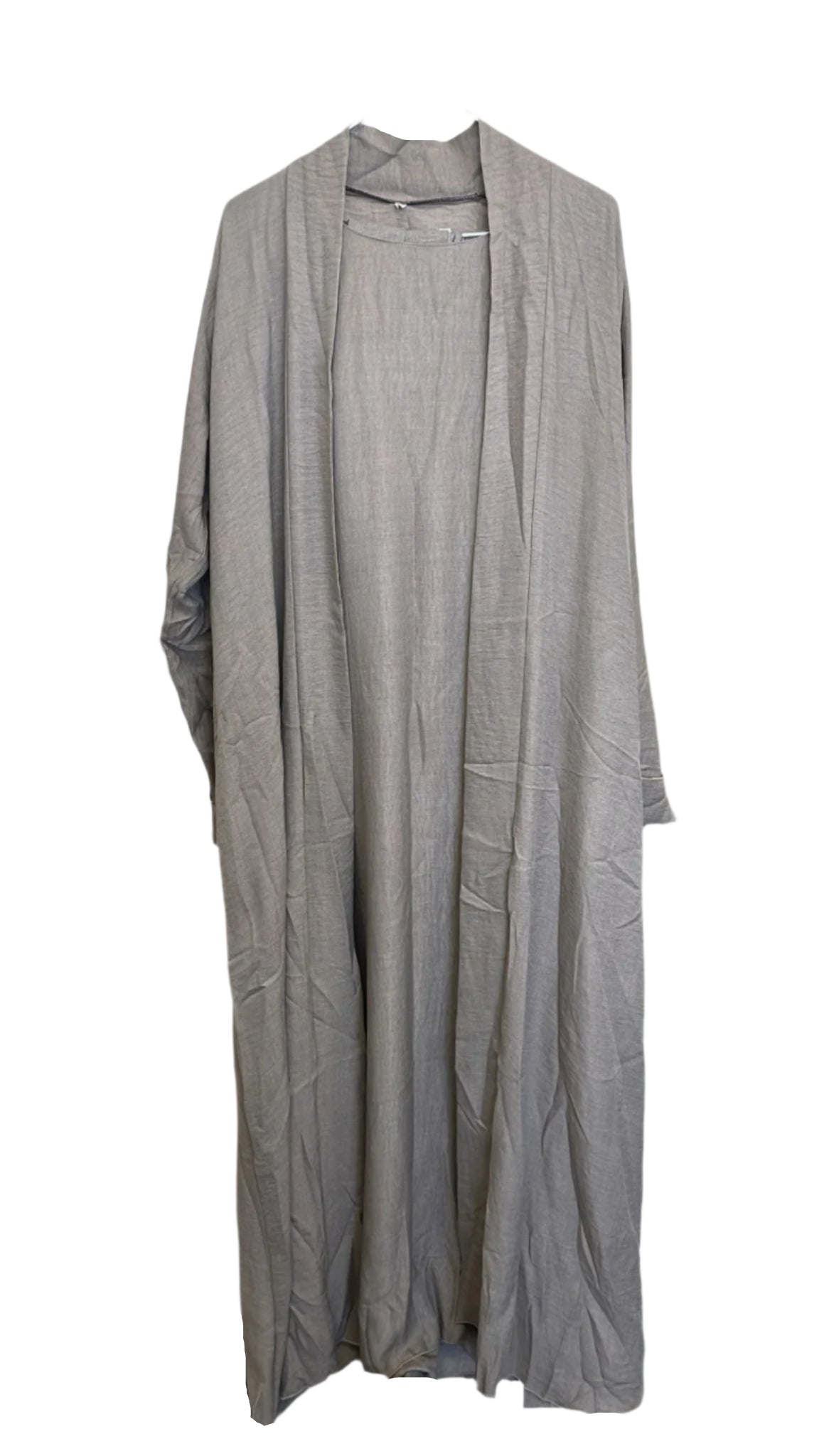 Soft Beige 2-Piece Everyday Abaya