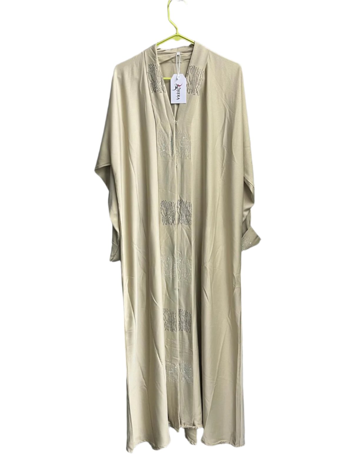 Rhinestone Button Up Abaya