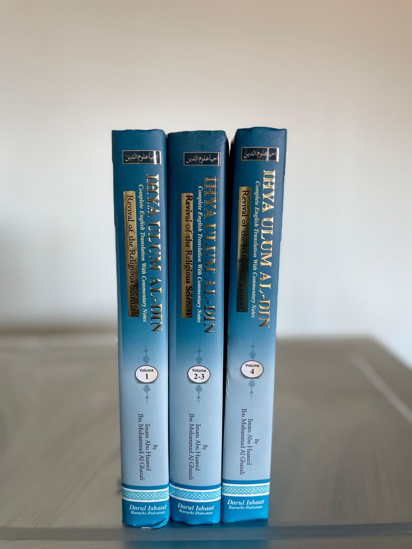 IHYA ULUM AL-DIN 4 Volumes