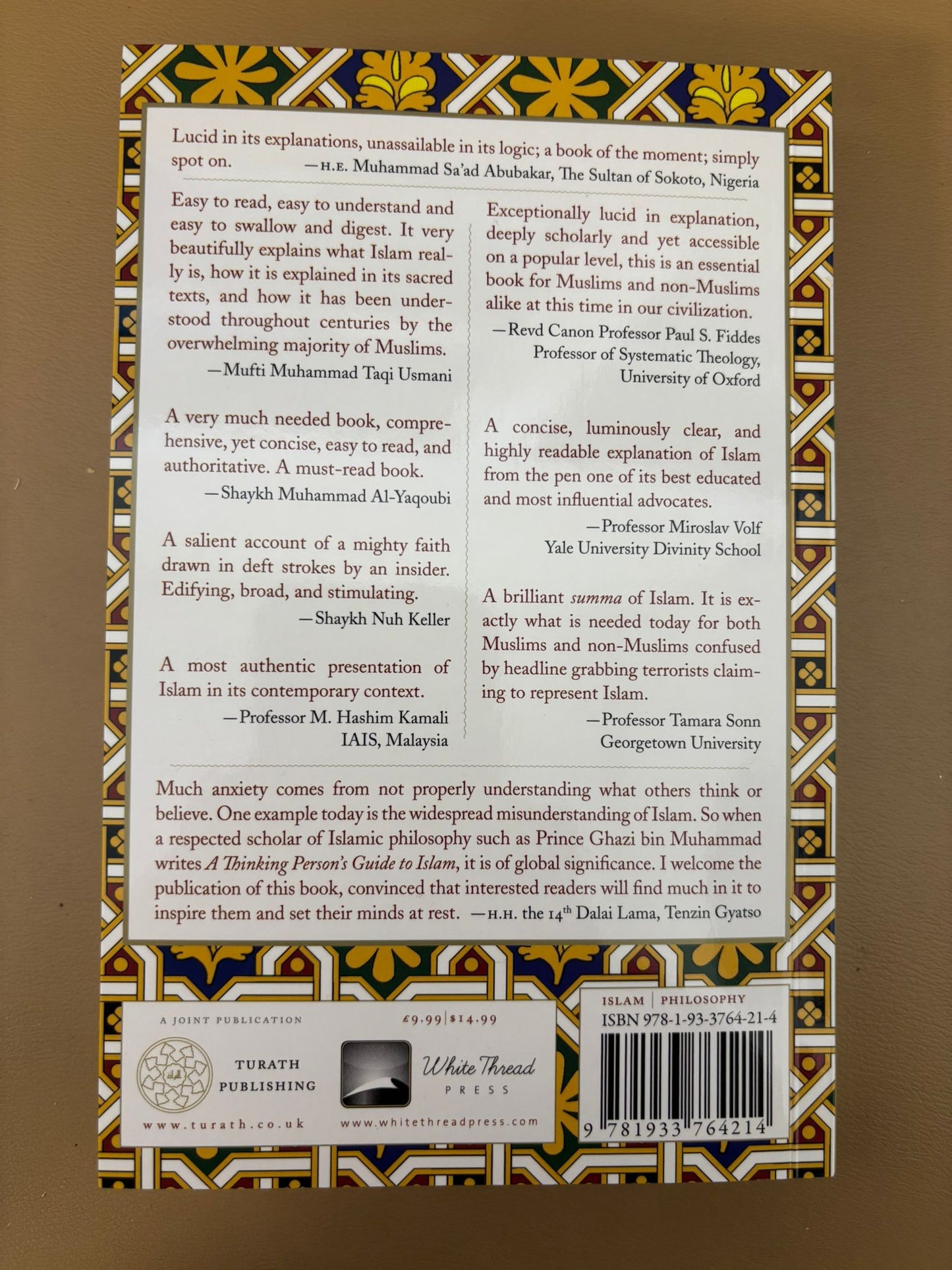 A Thinking Person's Guide to Islam