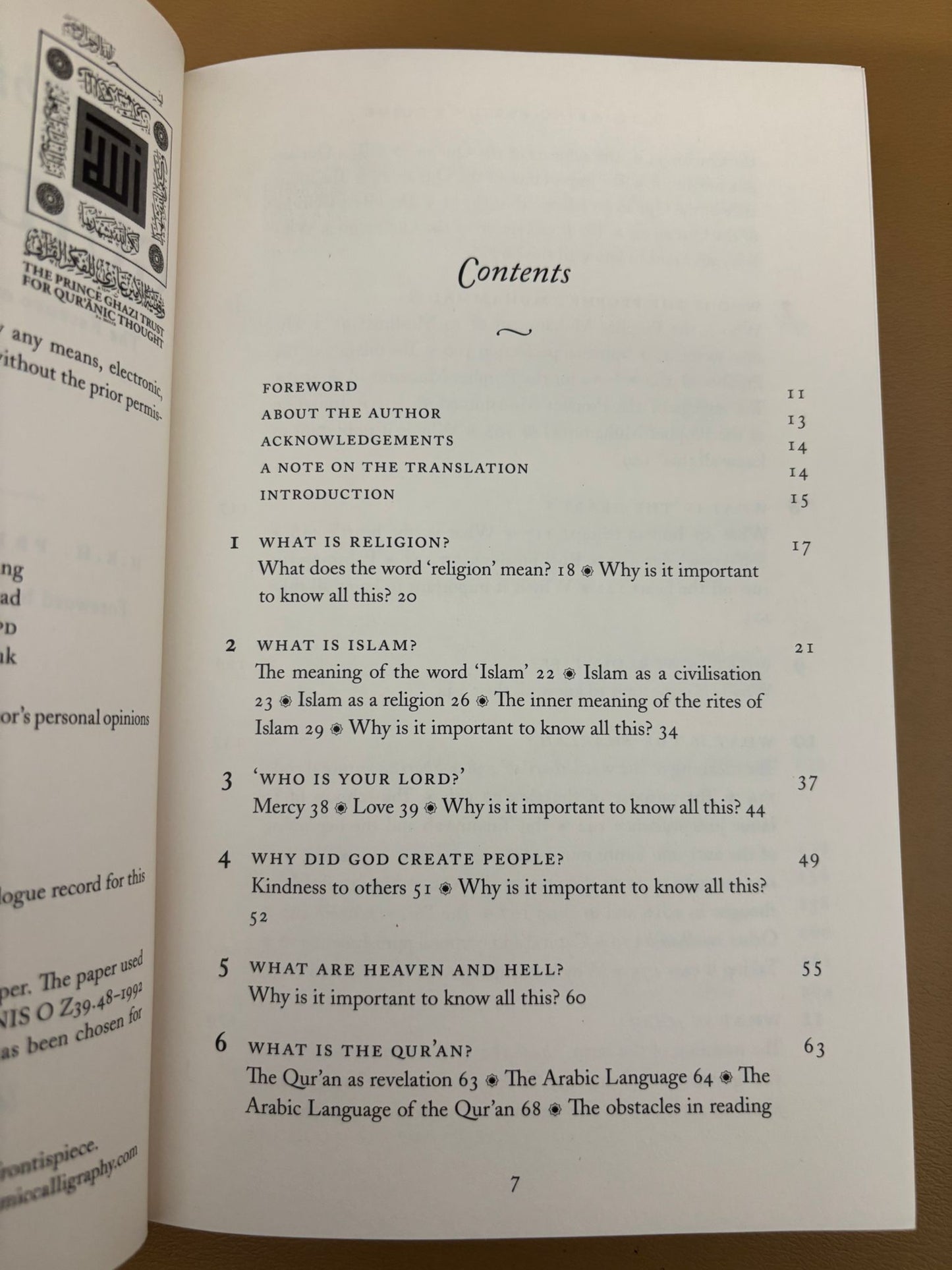 A Thinking Person's Guide to Islam