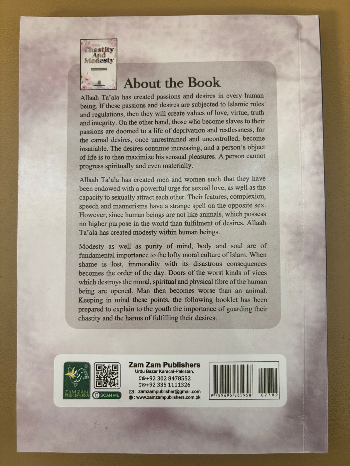 Chastity and Modesty