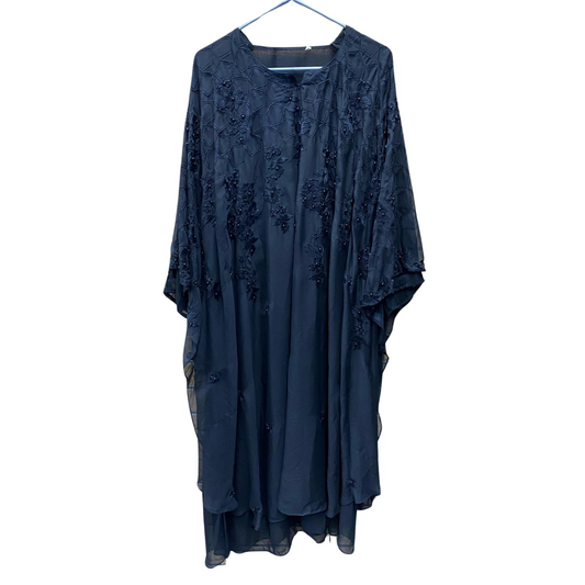 Flowy Abaya with Beaded Design