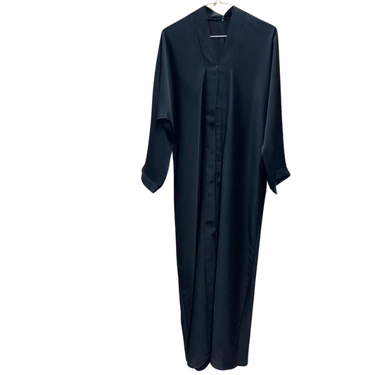 Black Button Up Abaya