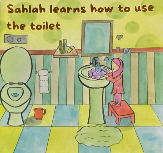 Sahlah Learns How To Use The Toilet