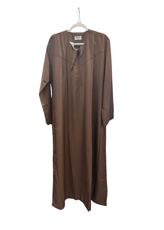 Brown Thobe without Collar