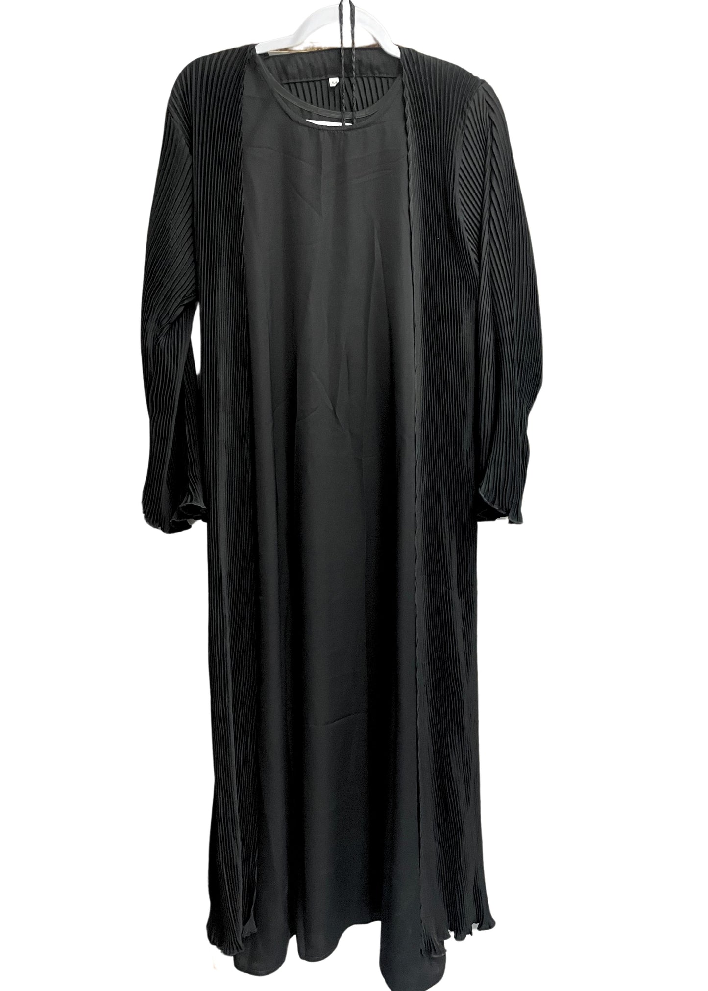 Comfortable Stretch Ribbed Abaya