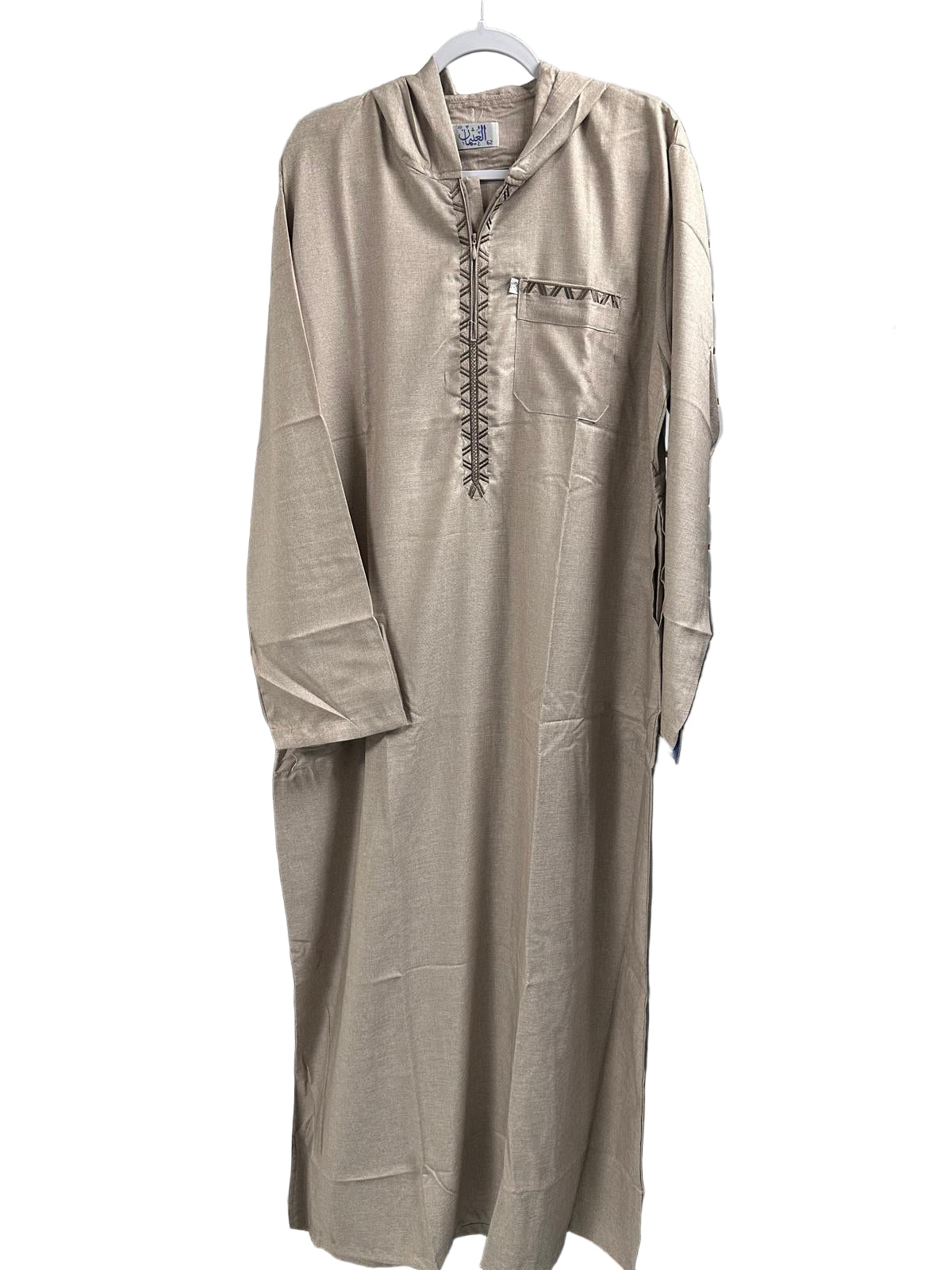 Long Sleeve thobes with hoodie