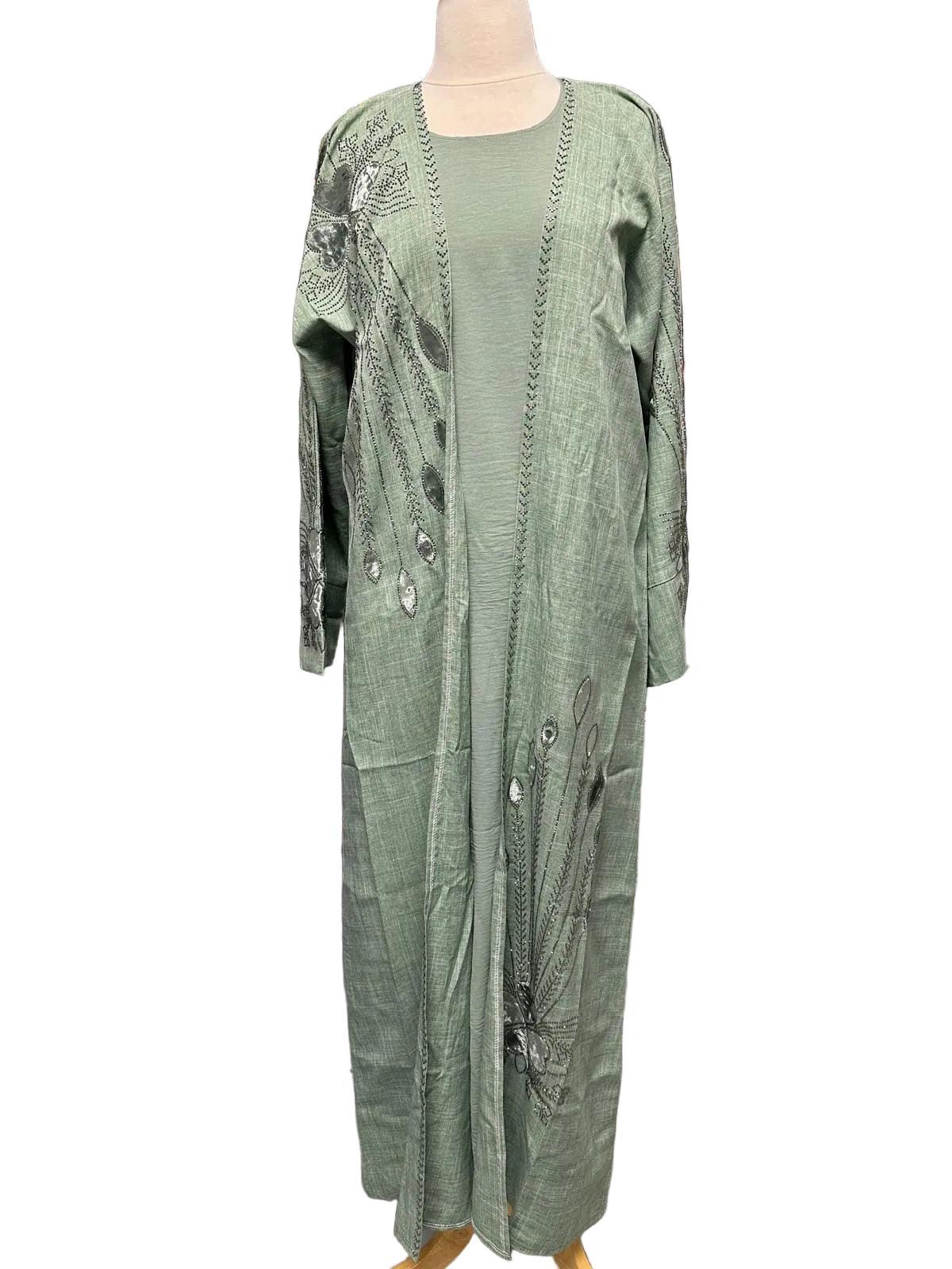 Cotton two-piece Abaya's