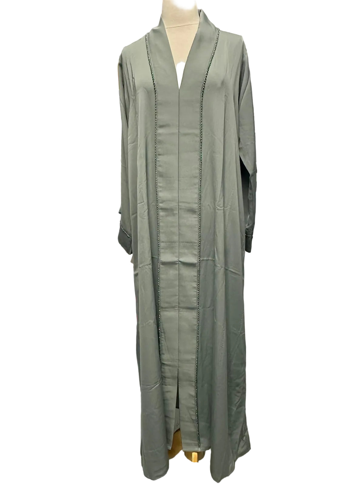 Front bead work, Abaya