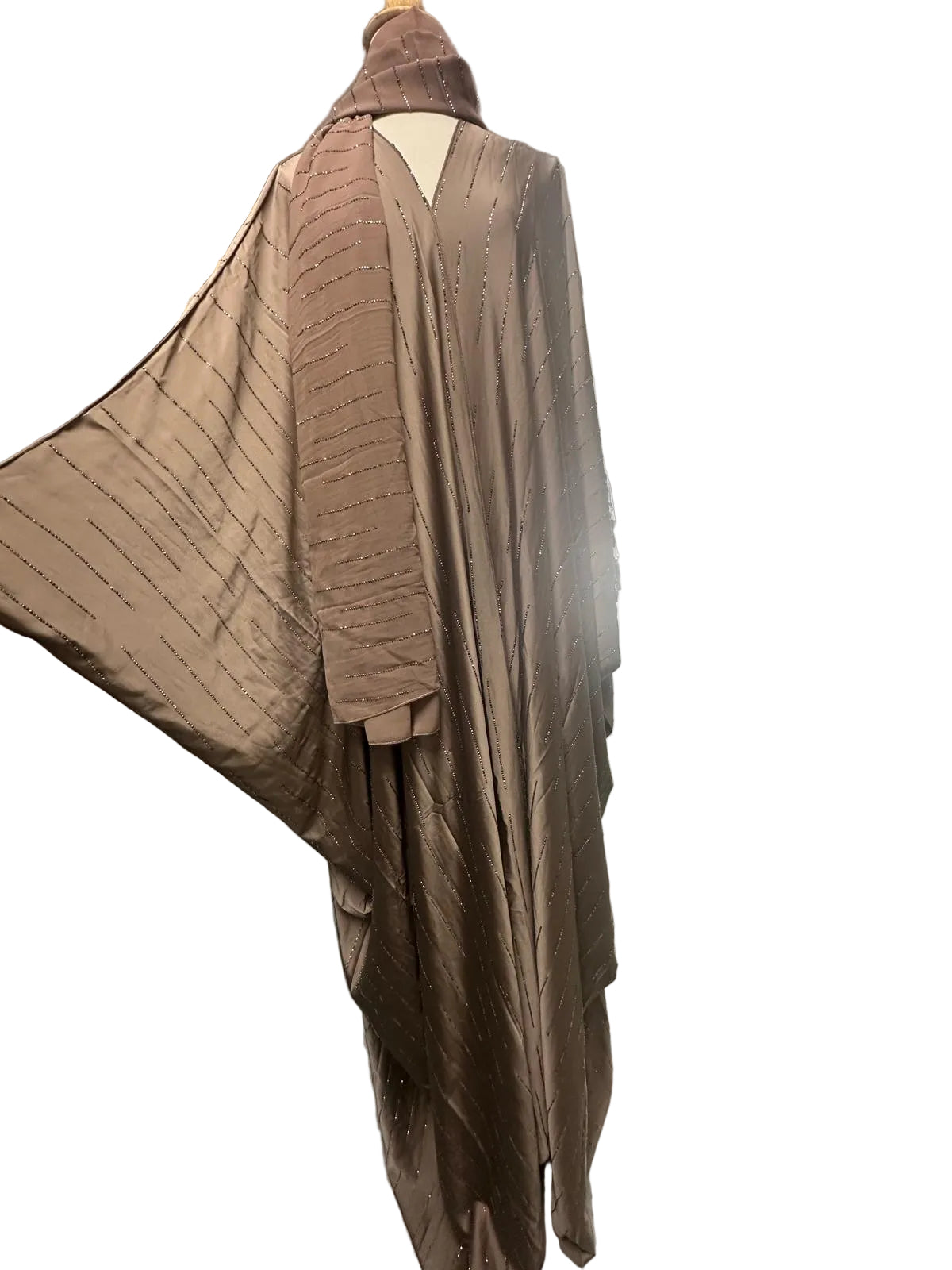 Elegant stonework Abaya