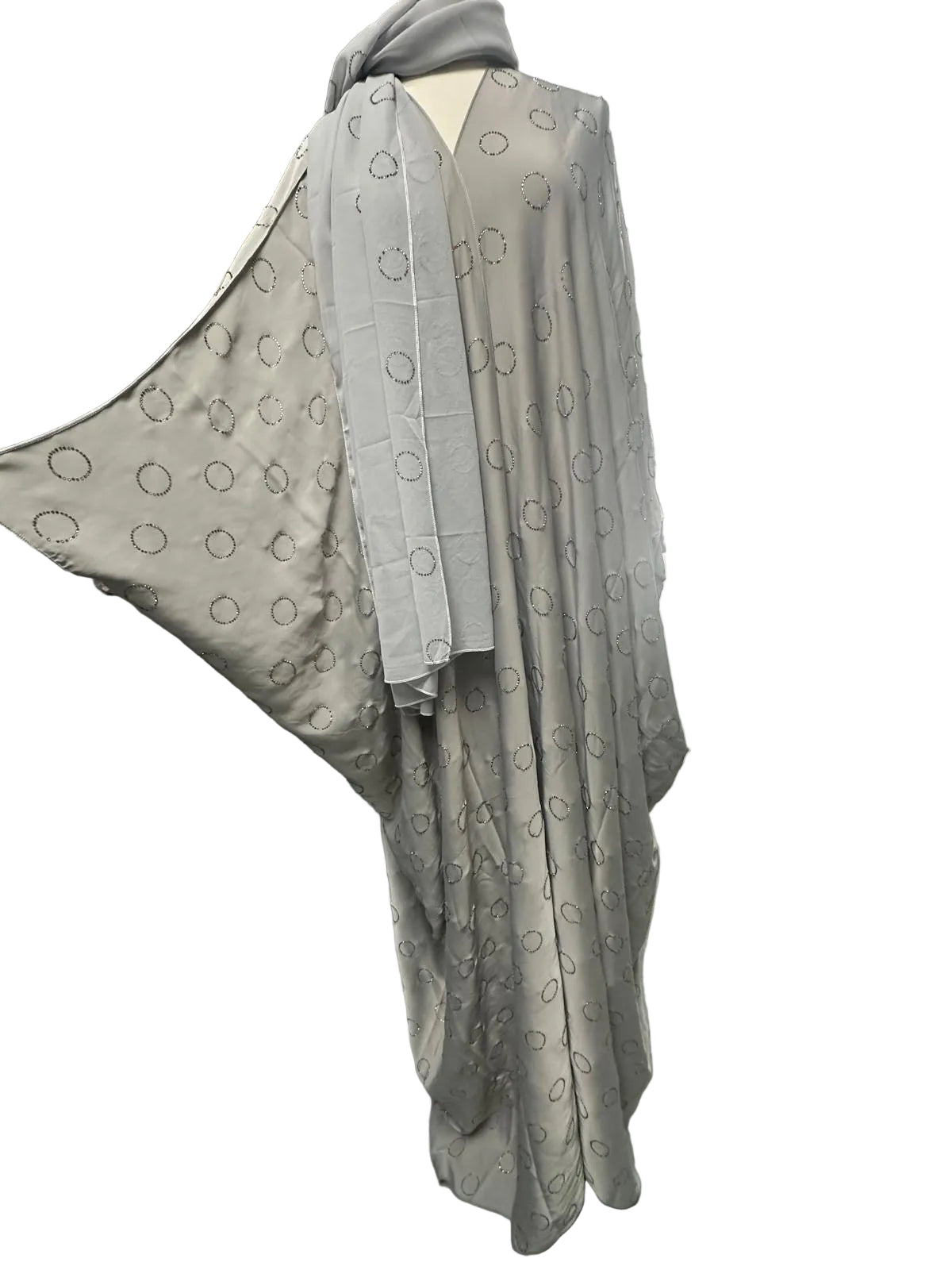 Elegant stonework Abaya