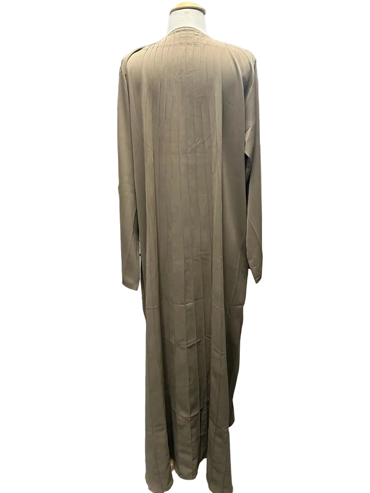 Flowy Zip Up Abaya- 02