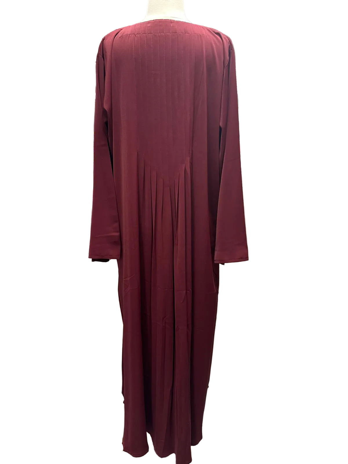 Flowy Zip Up Abaya- 02