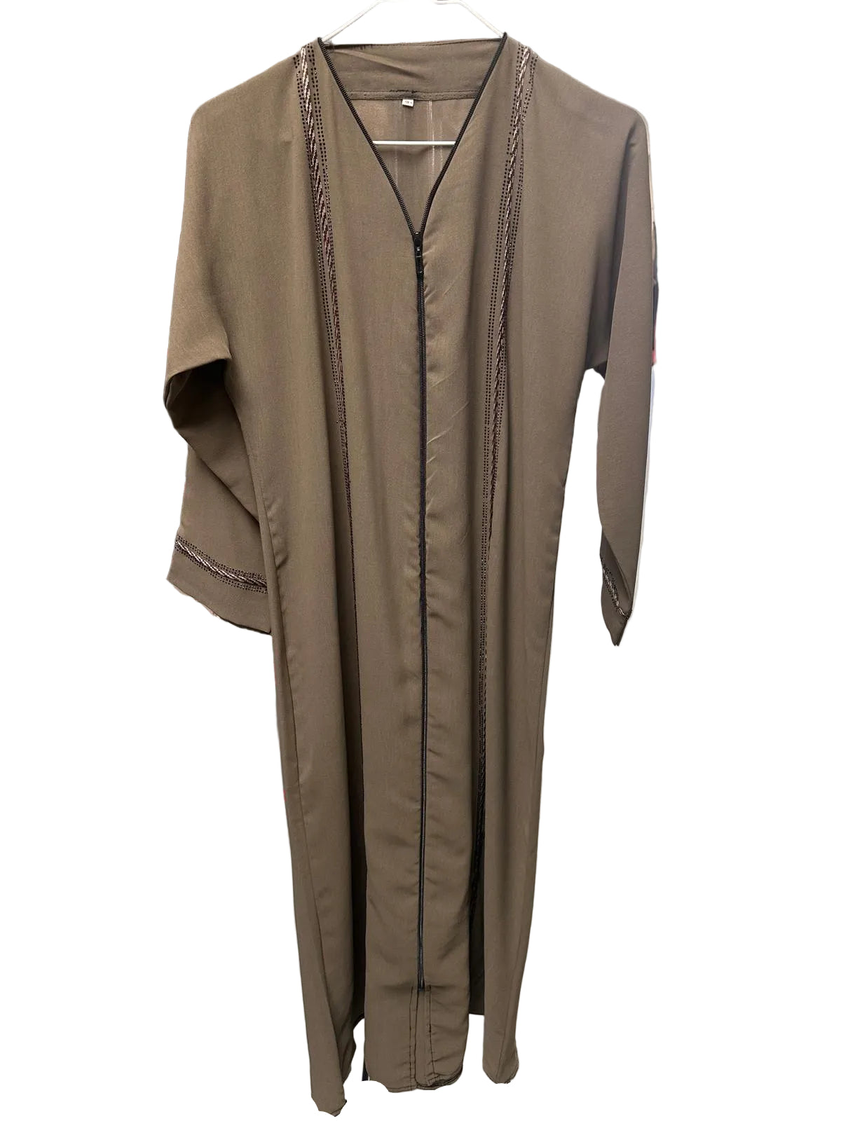 Zip open Girls Abaya