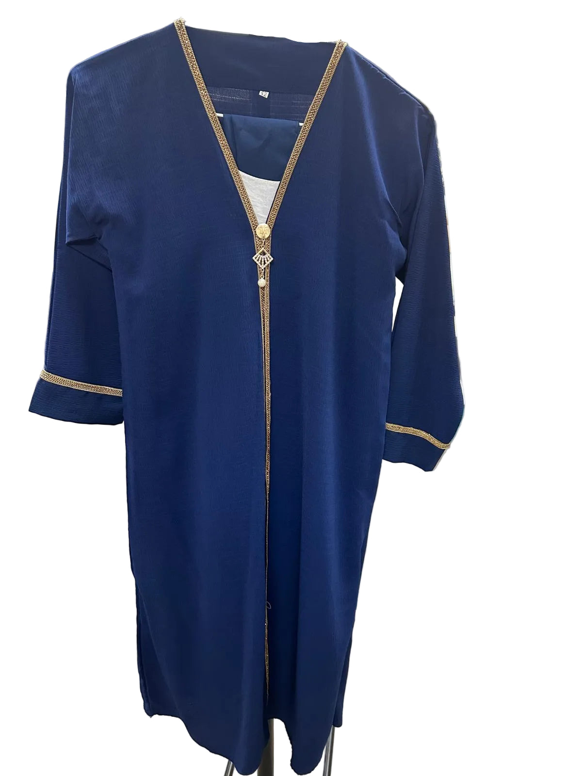 Girl Abaya with Attached Underdress-02