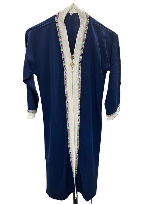 Girl Abaya with Attached Underdress-02