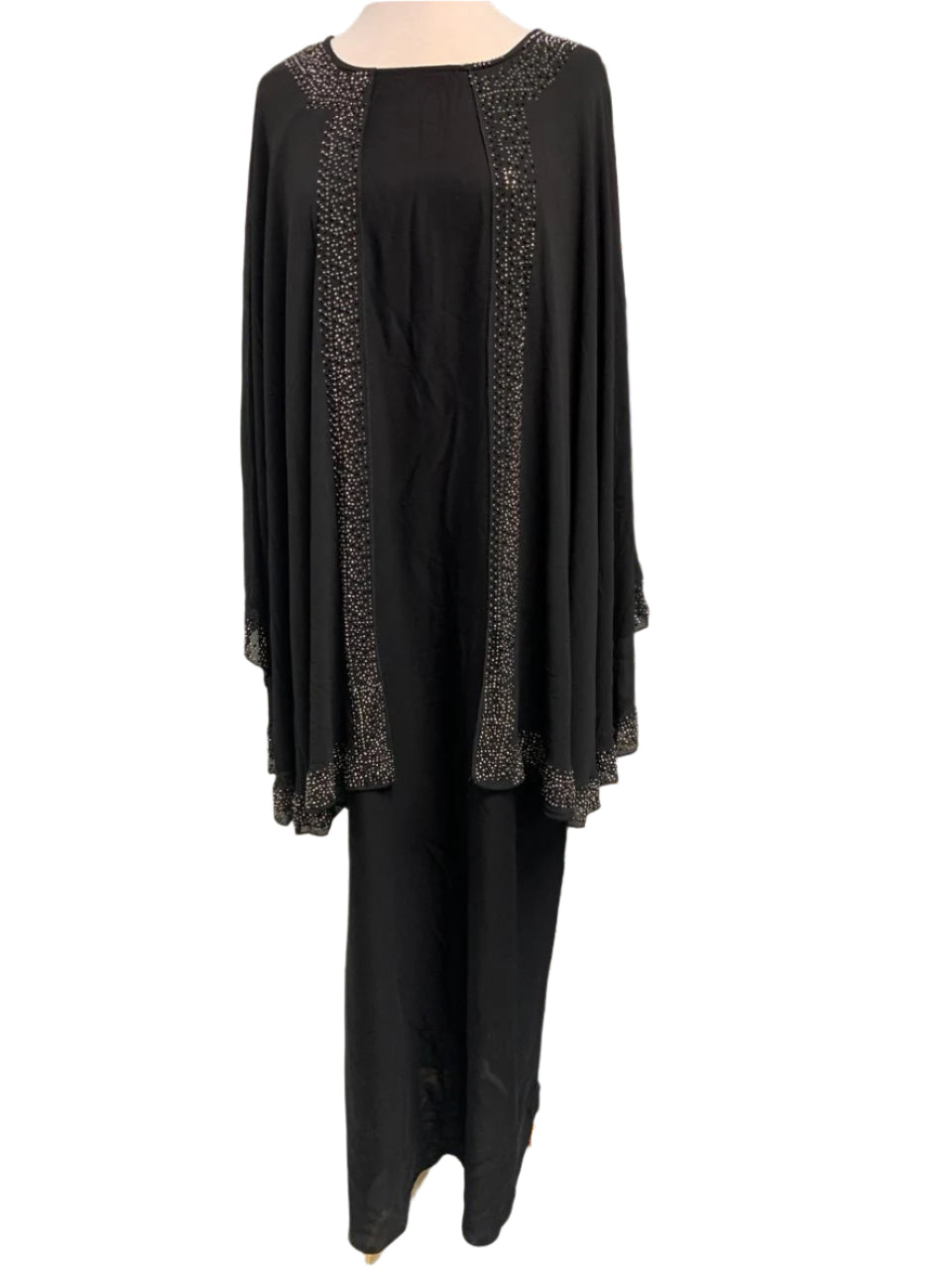Front Stonework Abaya