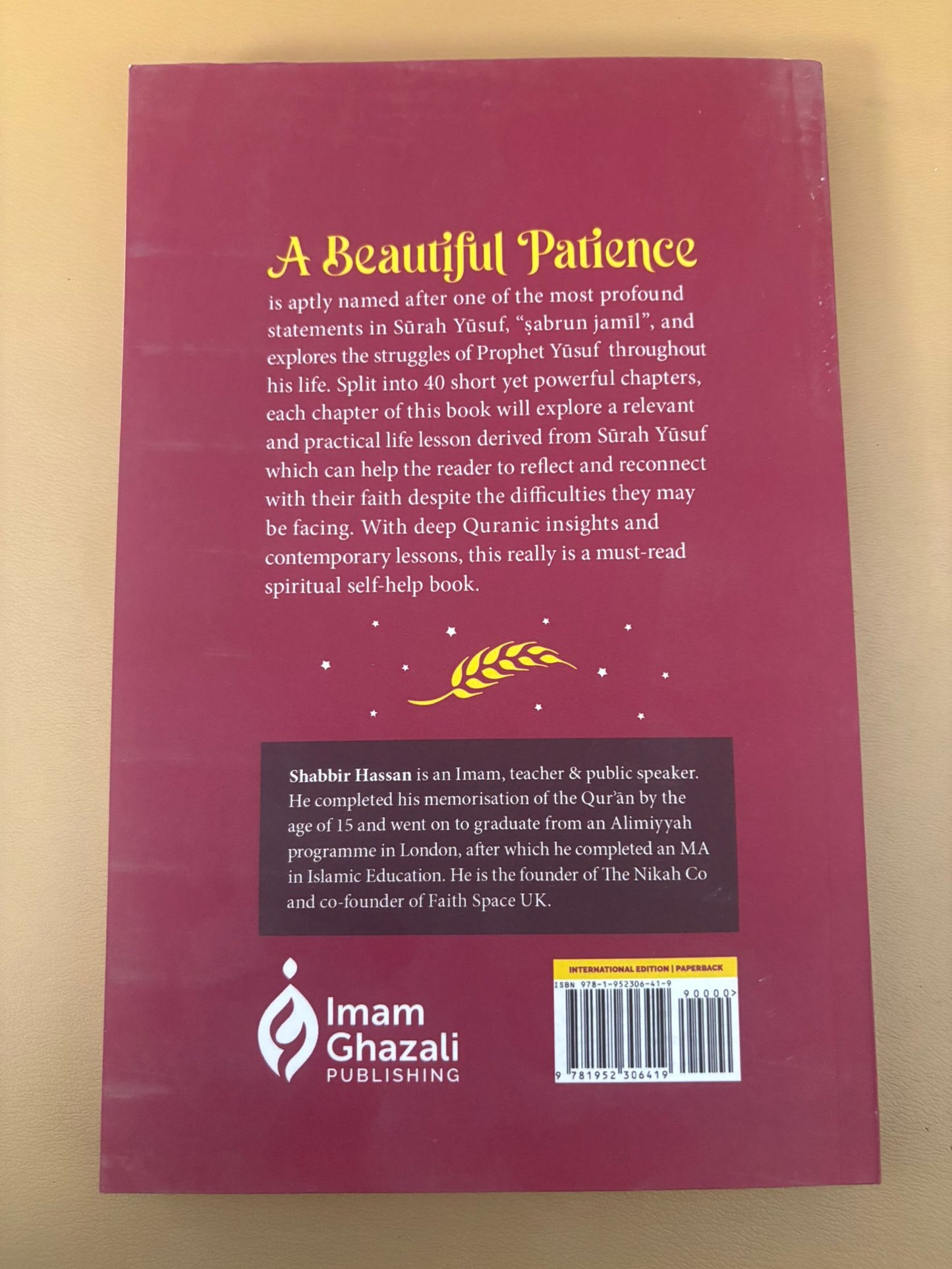 A Beautiful Patience 40 Life Lessons from Surah Yusuf