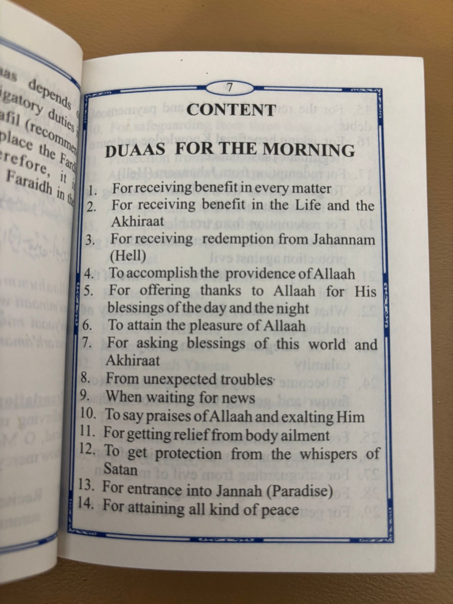 Ad Dua Divine Help (pocket size)