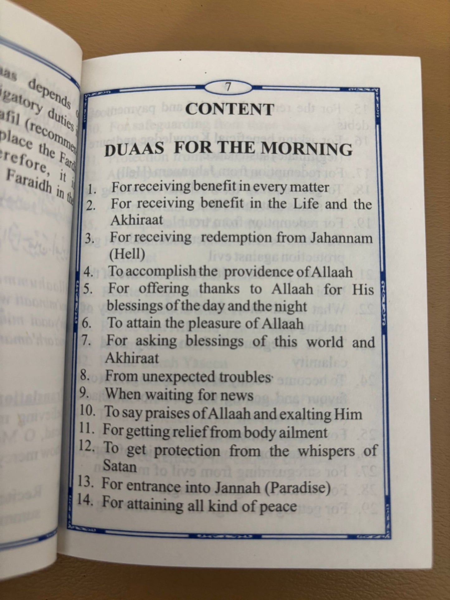 Ad Dua Divine Help (pocket size)