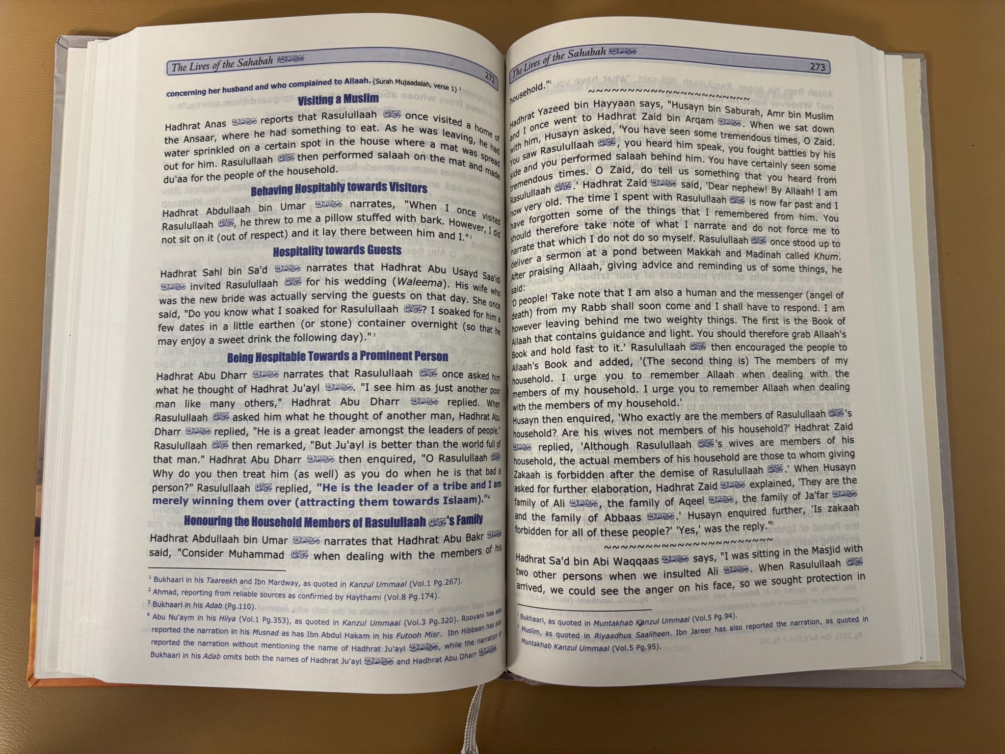 Abridged Hayatus Sahabah