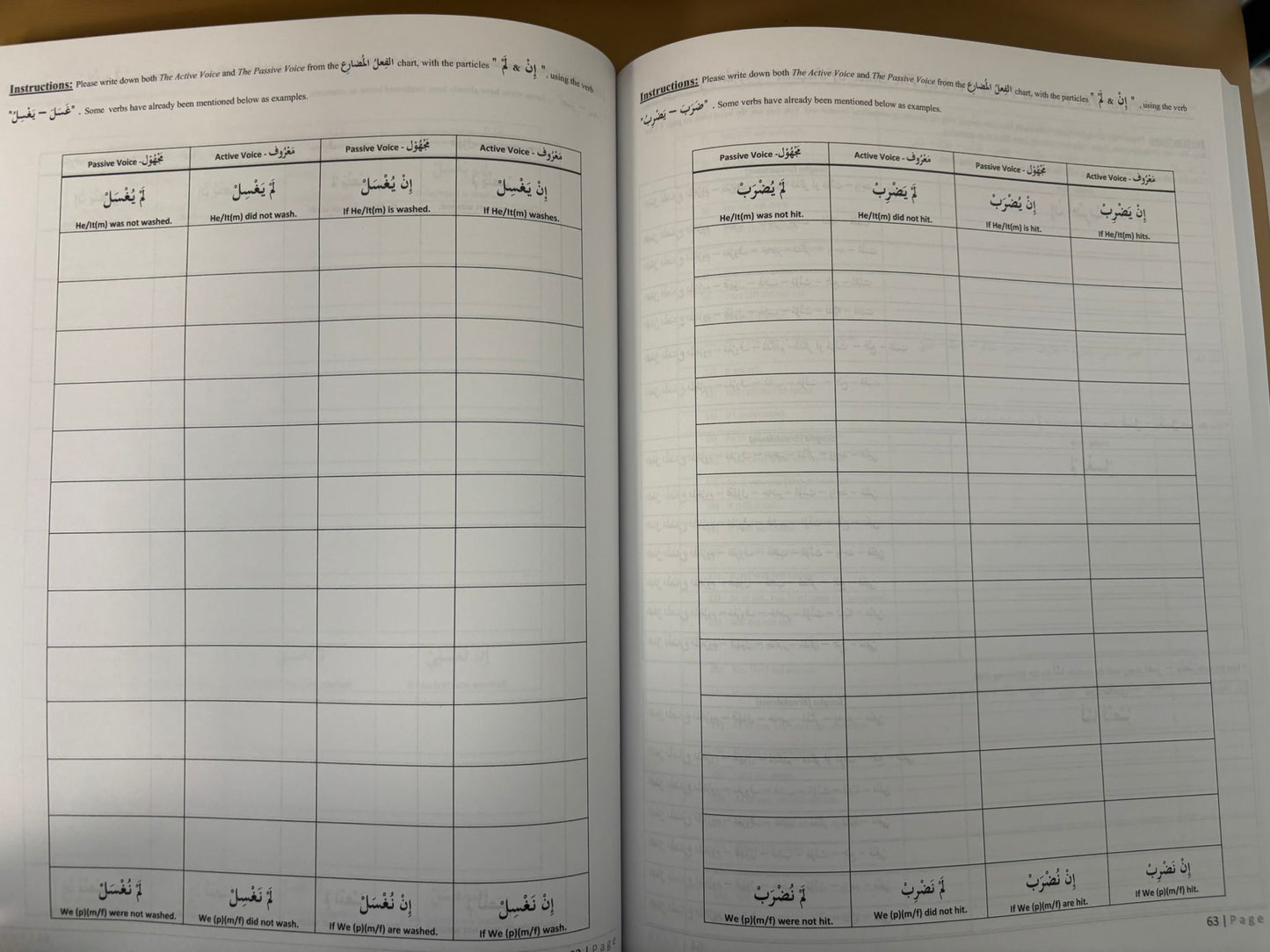 Sarf Workbook Vol 1