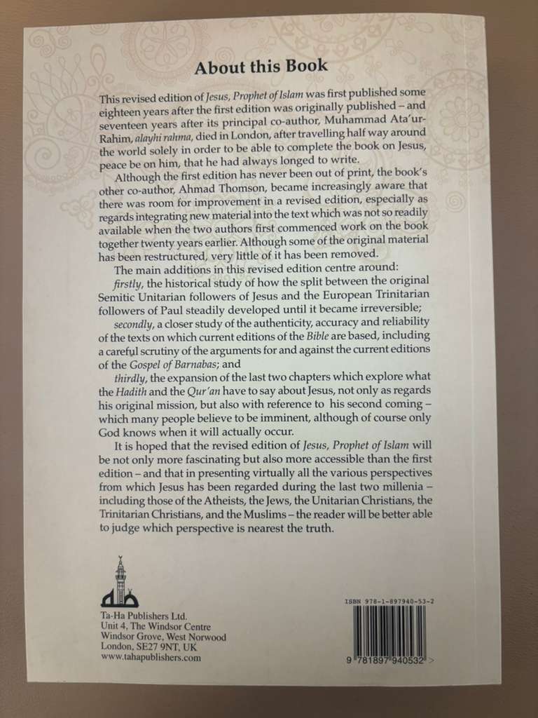 Jesus Prophet of Islam