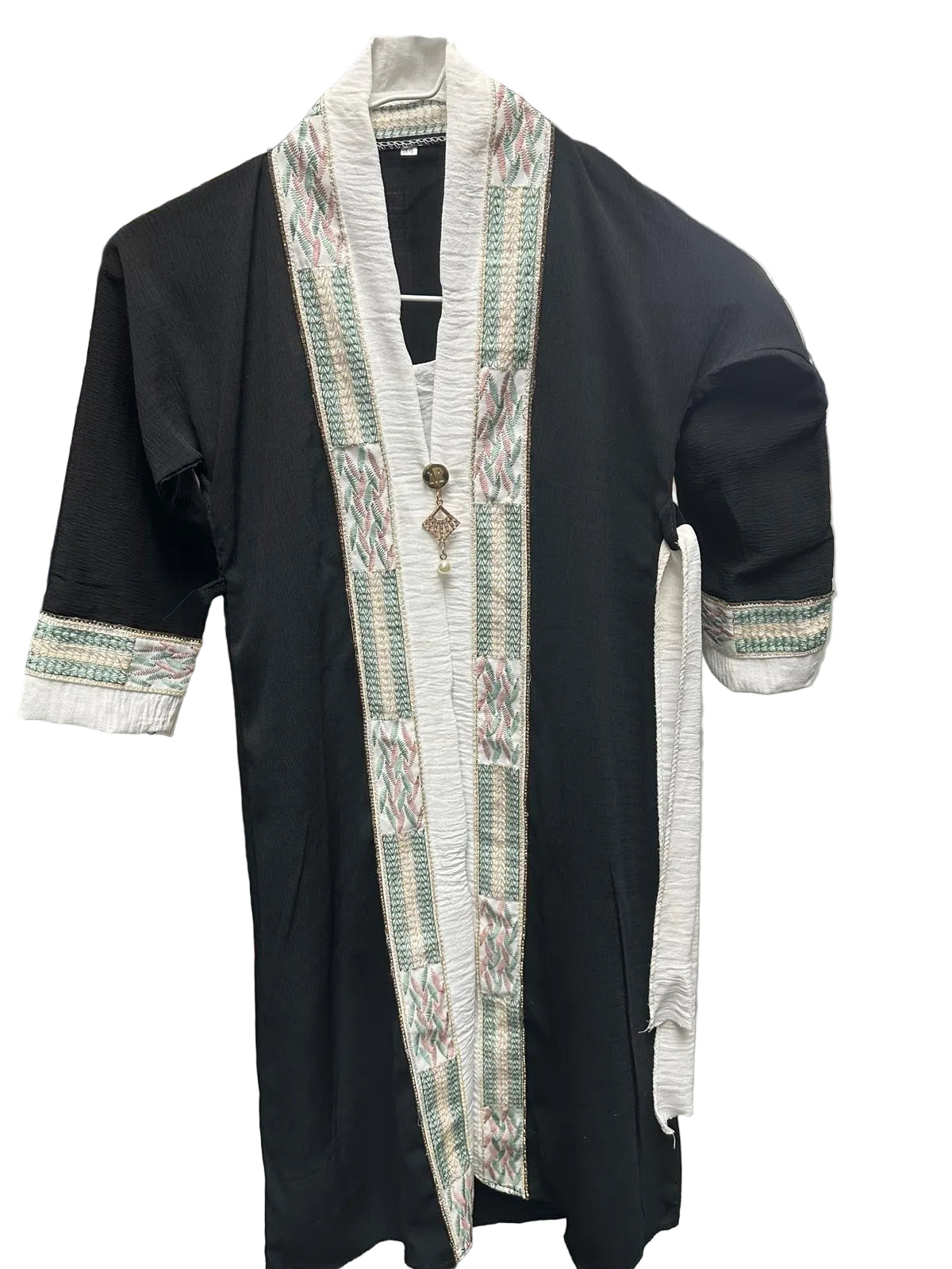 Girls Elegant Abaya with Attached Underdress