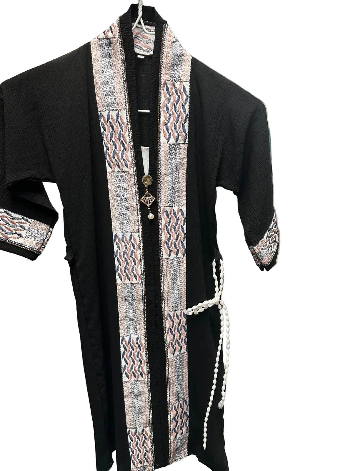 Girls Elegant Abaya with Attached Underdress