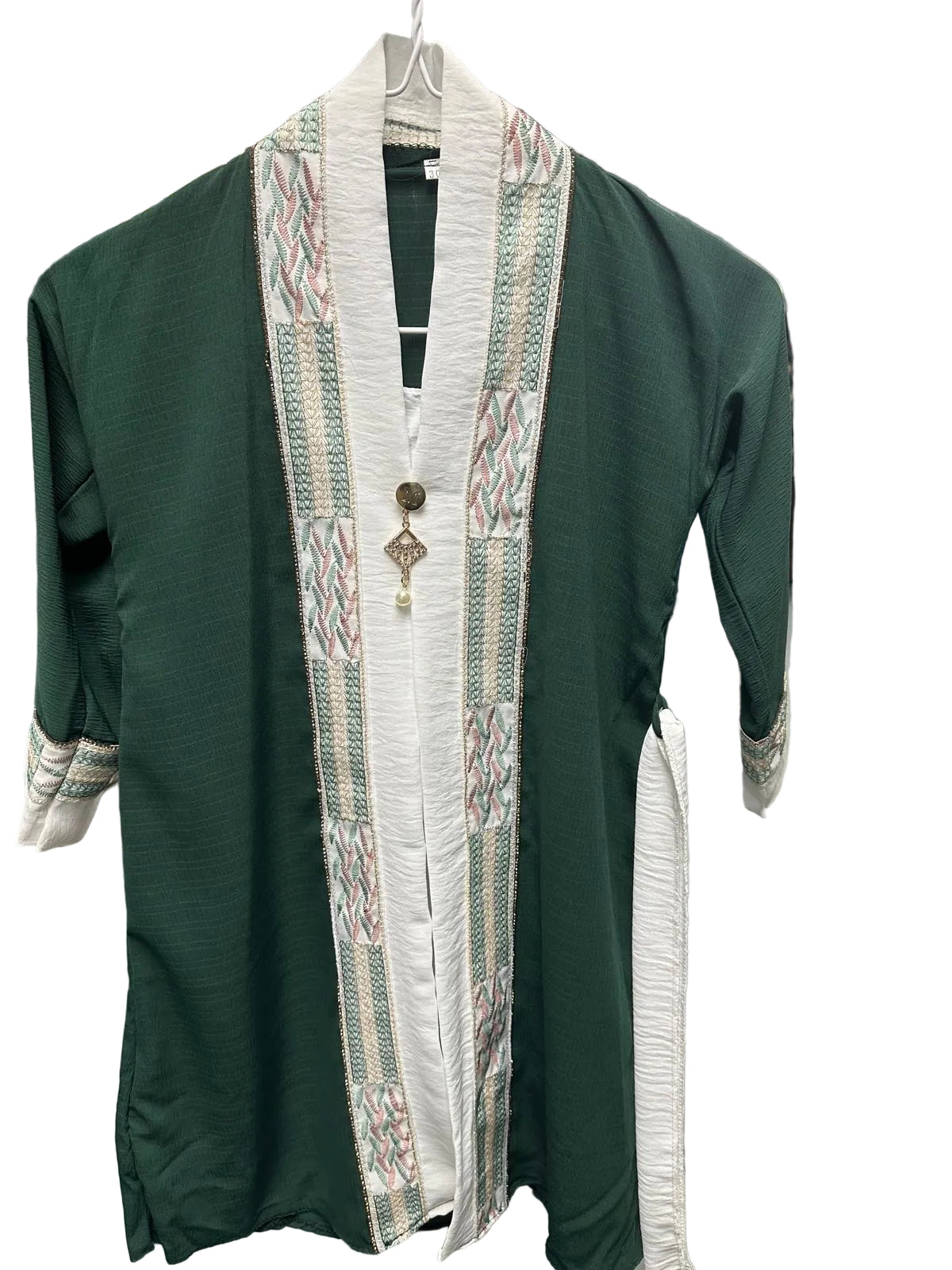 Girls Elegant Abaya with Attached Underdress