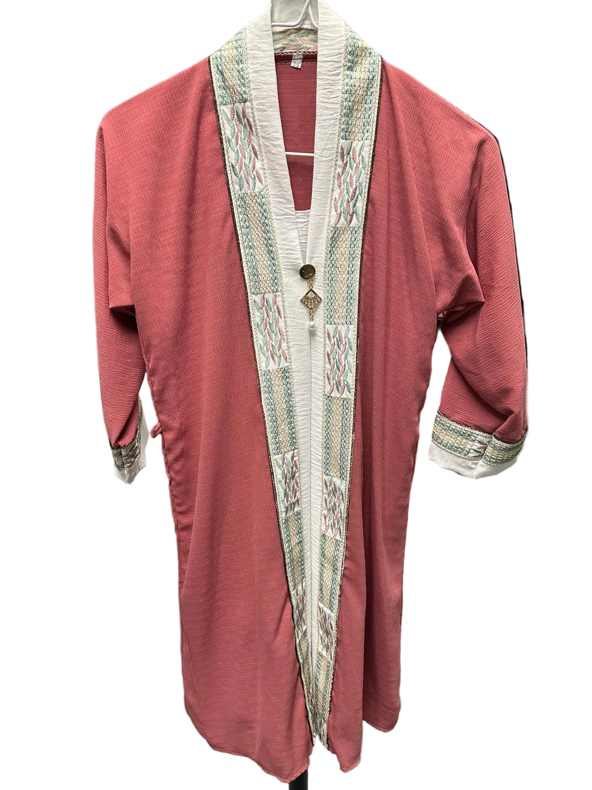 Girls Elegant Abaya with Attached Underdress