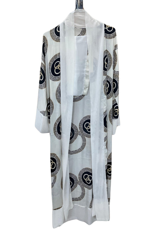Silky Replica Open Abaya